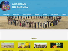 Tablet Screenshot of guardiaesdoamanha.org.br